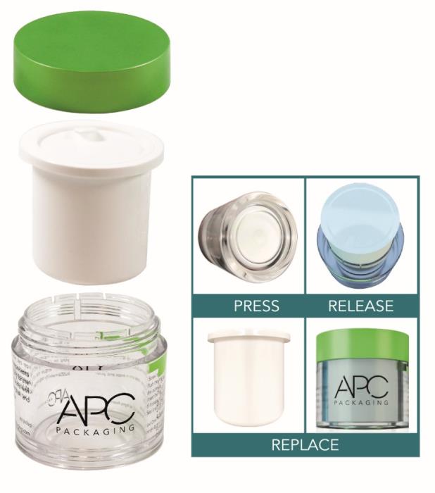 APC Packaging Launches  Refillable Jar